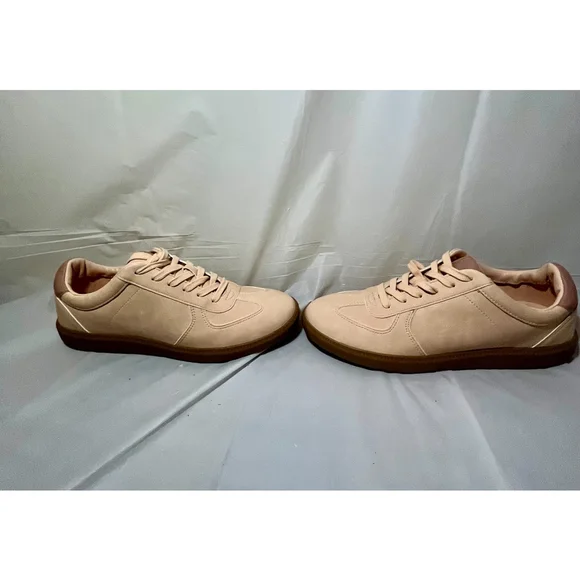 J. CREW City Tour Sneakers 9 Suede/Leather Sunwashed Coral Gum Sole - Picture 12 of 16